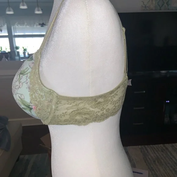VS NWOT Dream Angels Push-up in 36C with Matching Panties - Picture 2 of 6